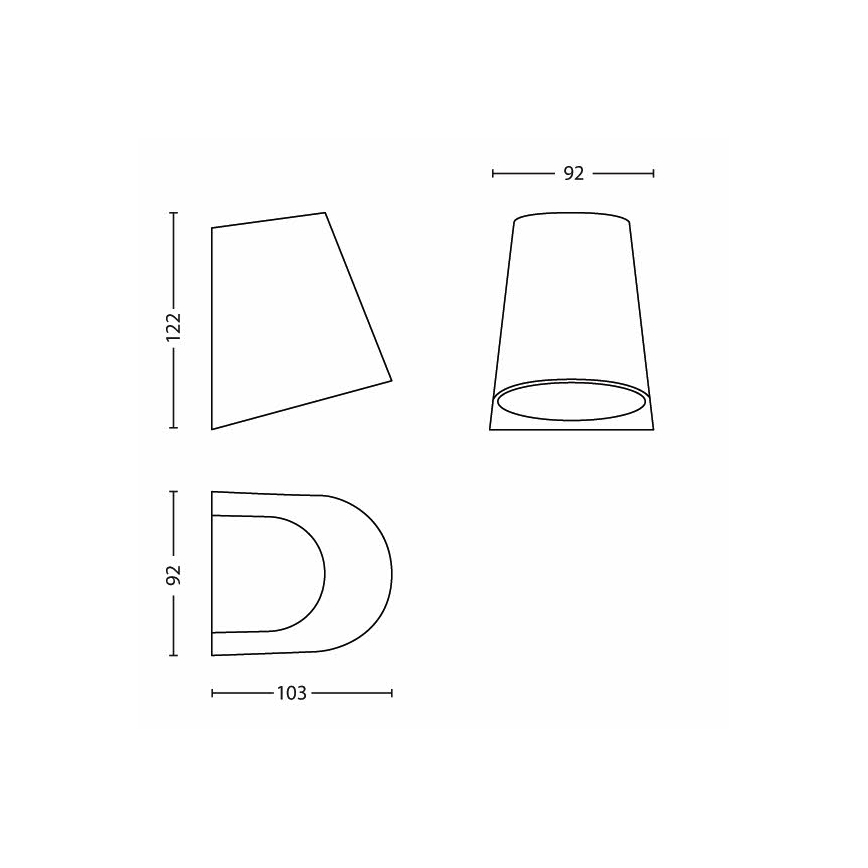 Philips - Oświetlenie zewnętrzne LED 1xLED/3W/230V IP44