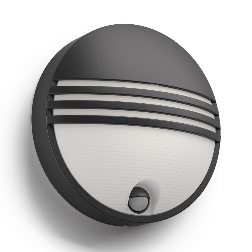 Philips 17297/30/16 - Oprawa zewnętrzna z czujnikiem ruchu MYGARDEN YARROW 1xLED/6W/230V