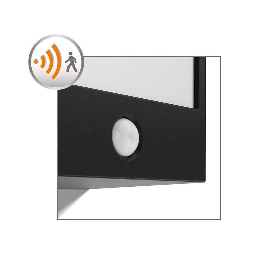 Philips 17317/30/16 - LED  Kinkiet zewnętrzny z czujnikiem ruchu MYGARDEN MACAW 1xLED/3W/230V