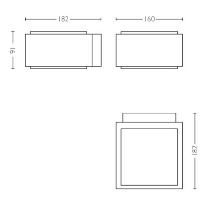 Philips - Kinkiet zewnętrzny E27/42W/230V IP44