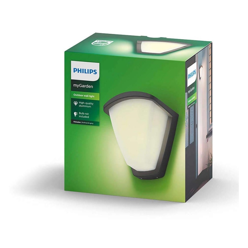 Philips 17383/93/PN - Kinkiet zewnętrzny KISKADEE 1xE27/42W/230V IP44