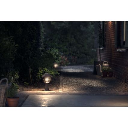 Philips 17387/43/PN - Lampa zewnętrzna MYGARDEN CURASSOW 1xE27/42W/230V