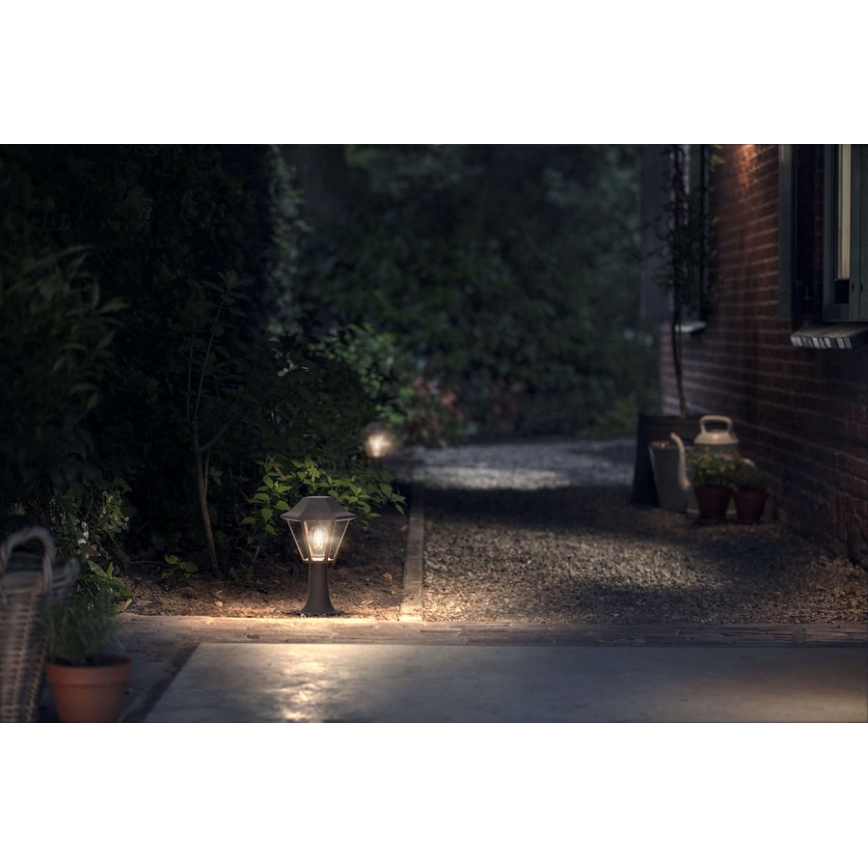 Philips 17387/43/PN - Lampa zewnętrzna MYGARDEN CURASSOW 1xE27/42W/230V