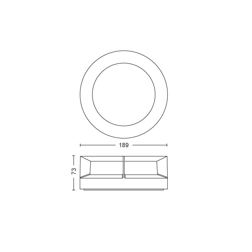 Philips - LED Oświetlenie zewnętrzne LED/12W/230V IP44