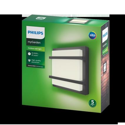 Philips - LED Kinkiet zewnętrzny LED/12W