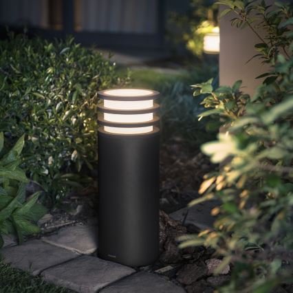 Philips 17402/93/P0 - LED Ściemnalna lampa zewnętrzna  HUE LUCCA 1xE27/9,5W/230V