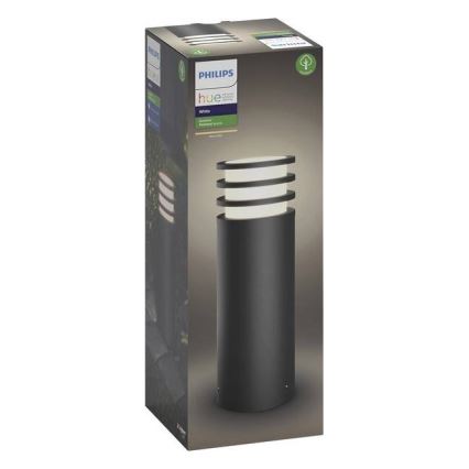 Philips - LED Ściemnialna lampa zewnętrzna Hue LUCCA 1xE27/9,5W/230V IP44