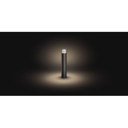 Philips - LED Lampa zewnętrzna ściemnialna Hue LUCCA 1xE27/9,5W/230V IP44