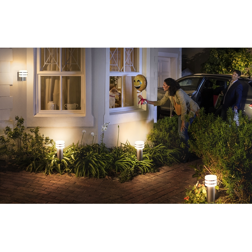 Philips 17405/47/P0 - LED Ściemnalna lampa zewnętrzna HUE TUAR 1xE27/9,5W/230V
