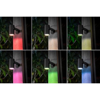 Philips - ZESTAW 3x LED Oprawa punktowa Hue LILY 3xLED/8W/230V IP65
