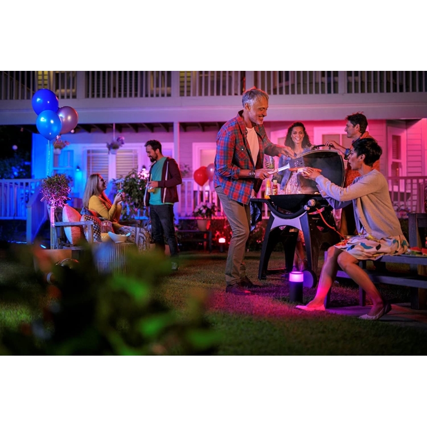 Philips - ZESTAW 3x LED Oprawa punktowa Hue LILY 3xLED/8W/230V IP65