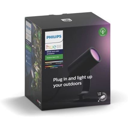 Philips - LED Zewnętrzne oświetlenie punktowe Hue LILY LED/8W/230V IP65