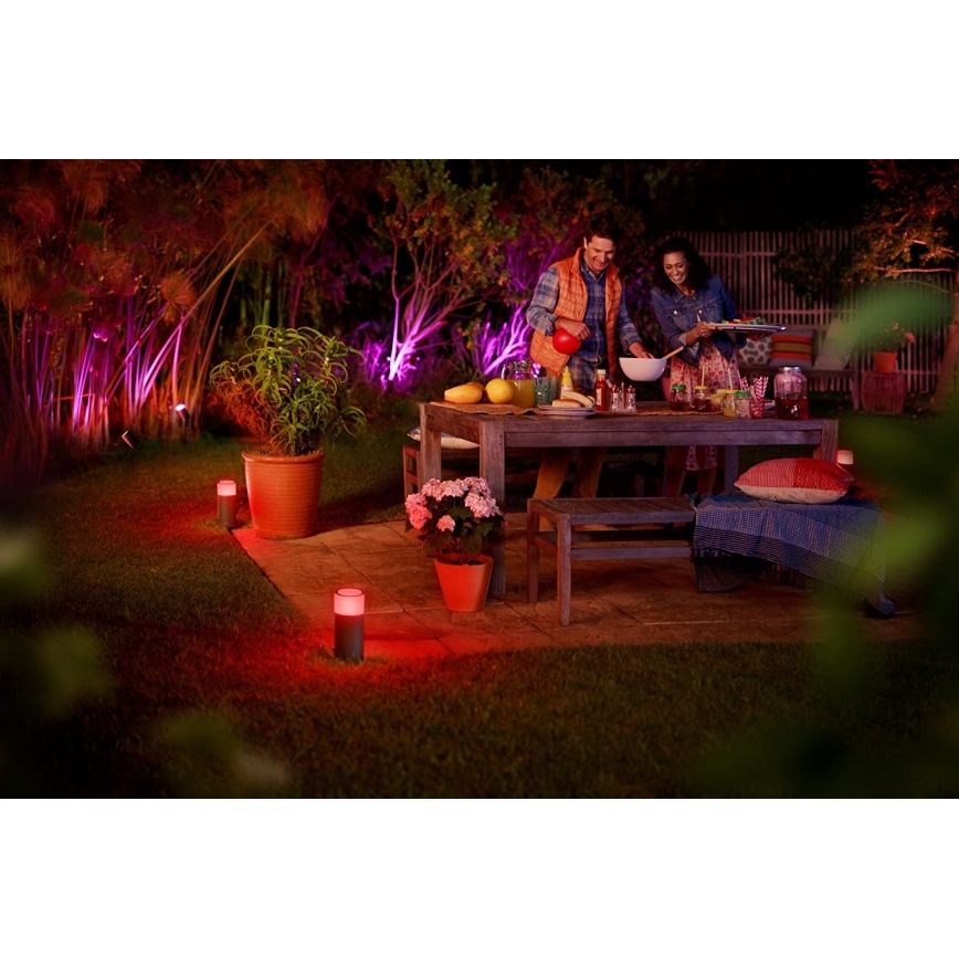 Philips 17428/30/P7 - LED RGB Oświetlenie zewnętrzne punktowe HUE LILY LED/8W/230V IP65