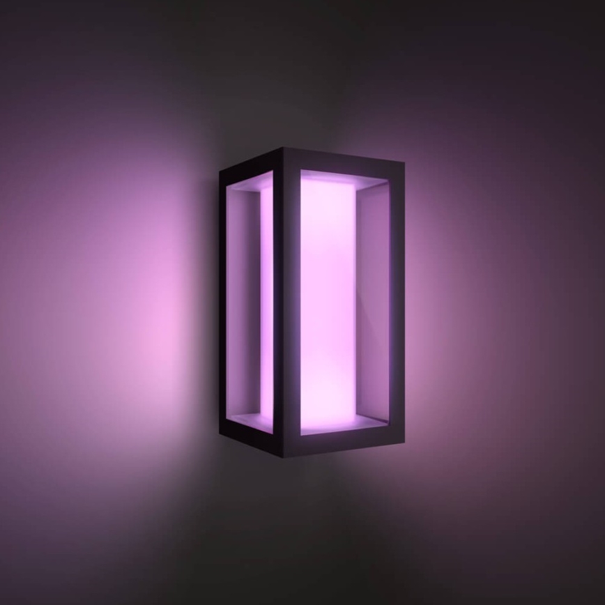 Philips 17429/30/P7 - LED RGB Kinkiet zewnętrzny HUE IMPRESS LED/8W/230V IP44
