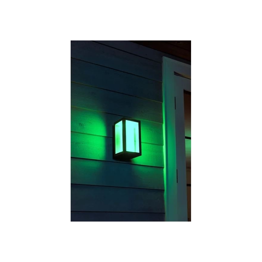 Philips 17429/30/P7 - LED RGB Kinkiet zewnętrzny HUE IMPRESS LED/8W/230V IP44
