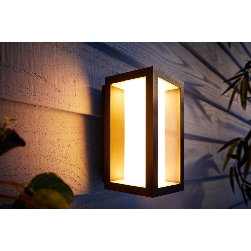 Philips 17429/30/P7 - LED RGB Kinkiet zewnętrzny HUE IMPRESS LED/8W/230V IP44