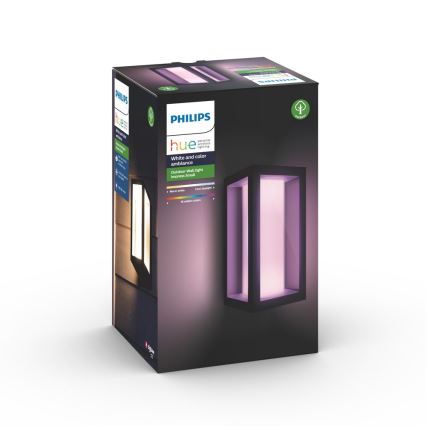 Philips 17429/30/P7 - LED RGB Kinkiet zewnętrzny HUE IMPRESS LED/8W/230V IP44
