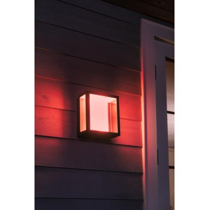 Philips 17430/30/P7 - LED RGB Kikiet zewnętrzny HUE IMPRESS LED/8W/230V IP44