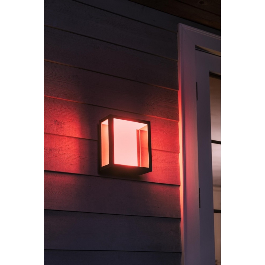 Philips 17430/30/P7 - LED RGB Kikiet zewnętrzny HUE IMPRESS LED/8W/230V IP44