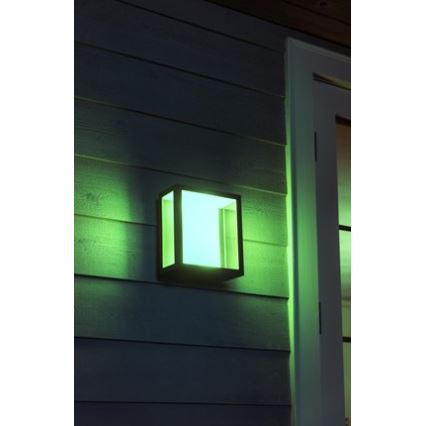 Philips 17430/30/P7 - LED RGB Kikiet zewnętrzny HUE IMPRESS LED/8W/230V IP44