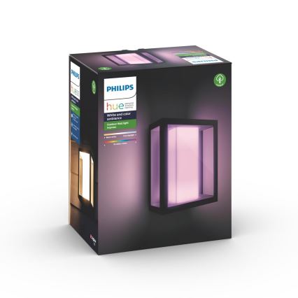 Philips 17430/30/P7 - LED RGB Kikiet zewnętrzny HUE IMPRESS LED/8W/230V IP44