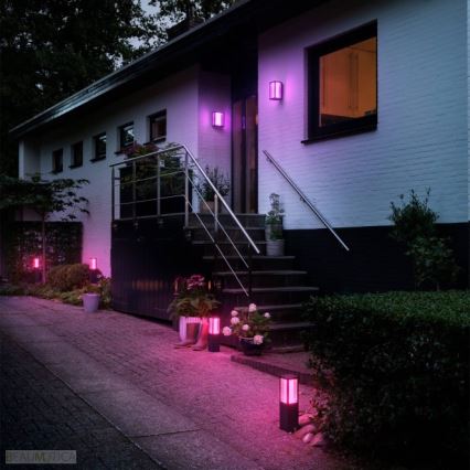 Philips 17431/30/P7 - LED RGB Lampa zewnętrzna IMPRESS LED/8W/230V IP44