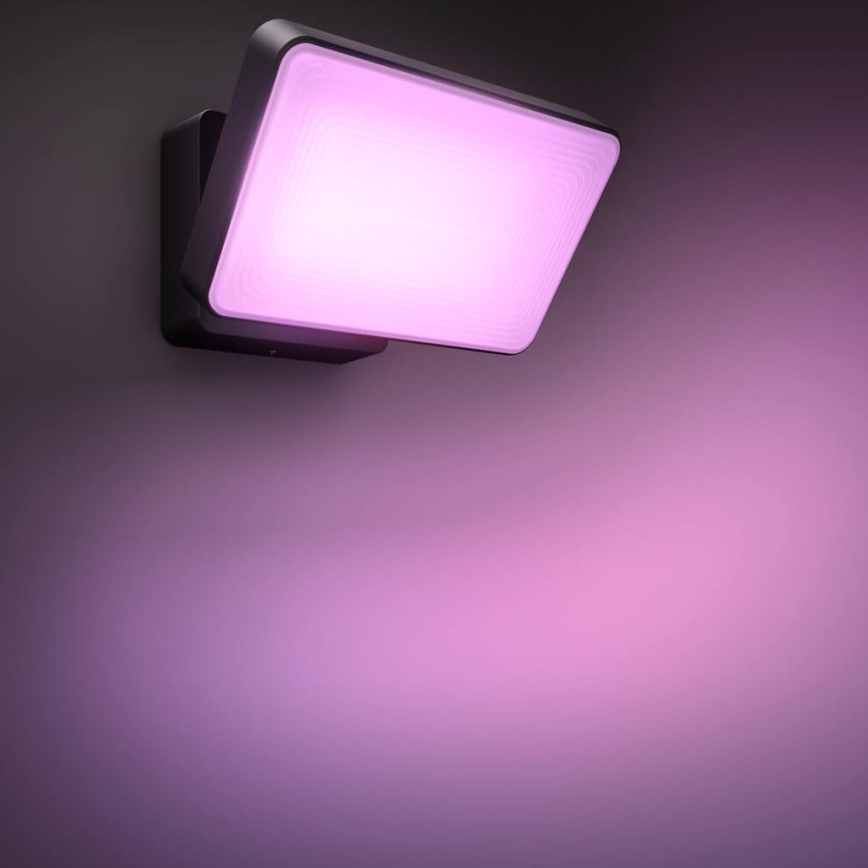 Philips 17435/30/P7 - LED RGB Reflektor zewnętrzny HUE DISCOVER LED/15W/230V IP44