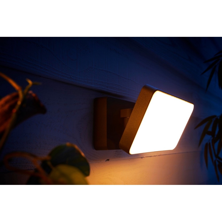 Philips 17435/30/P7 - LED RGB Reflektor zewnętrzny HUE DISCOVER LED/15W/230V IP44