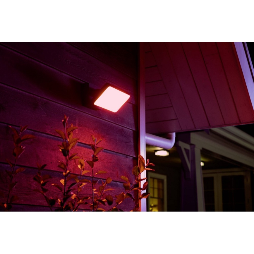 Philips 17435/30/P7 - LED RGB Reflektor zewnętrzny HUE DISCOVER LED/15W/230V IP44