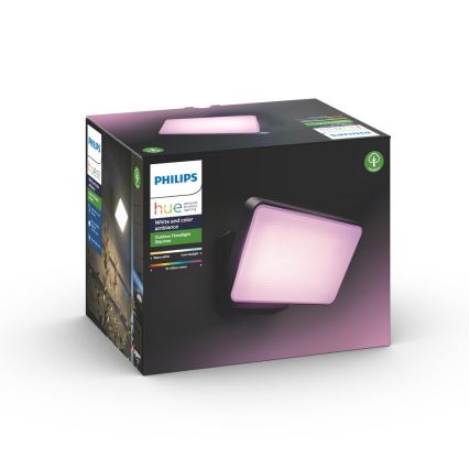 Philips - LED RGBW Ściemnialny naświetlacz zewnętrzny Hue DISCOVER 2xLED/15W/230V 2000-6500K IP44