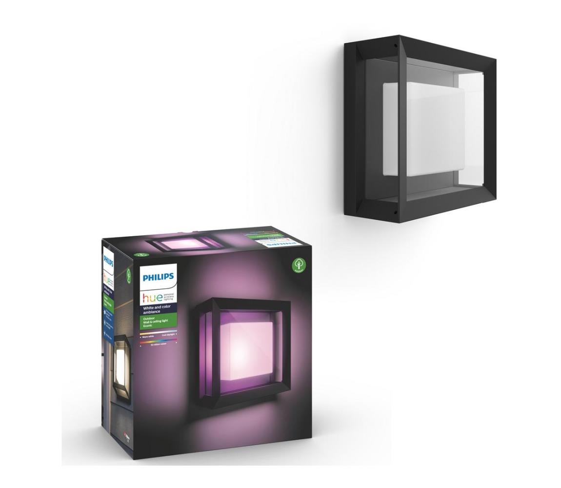 Philips 17438/30/P7 - LED RGB Oświetlenie zewnętrzne Hue ECONIC LED/15W/230V IP44