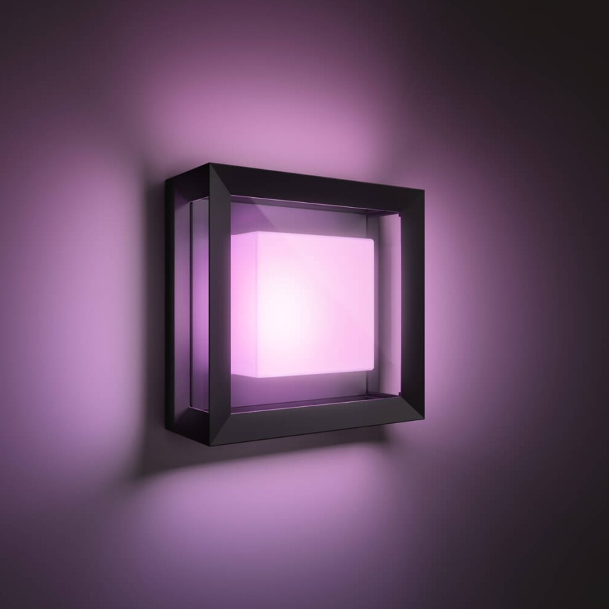 Philips 17438/30/P7 - LED RGB Kinkiet zewnętrzny HUE ECONIC LED/15W/230V IP44