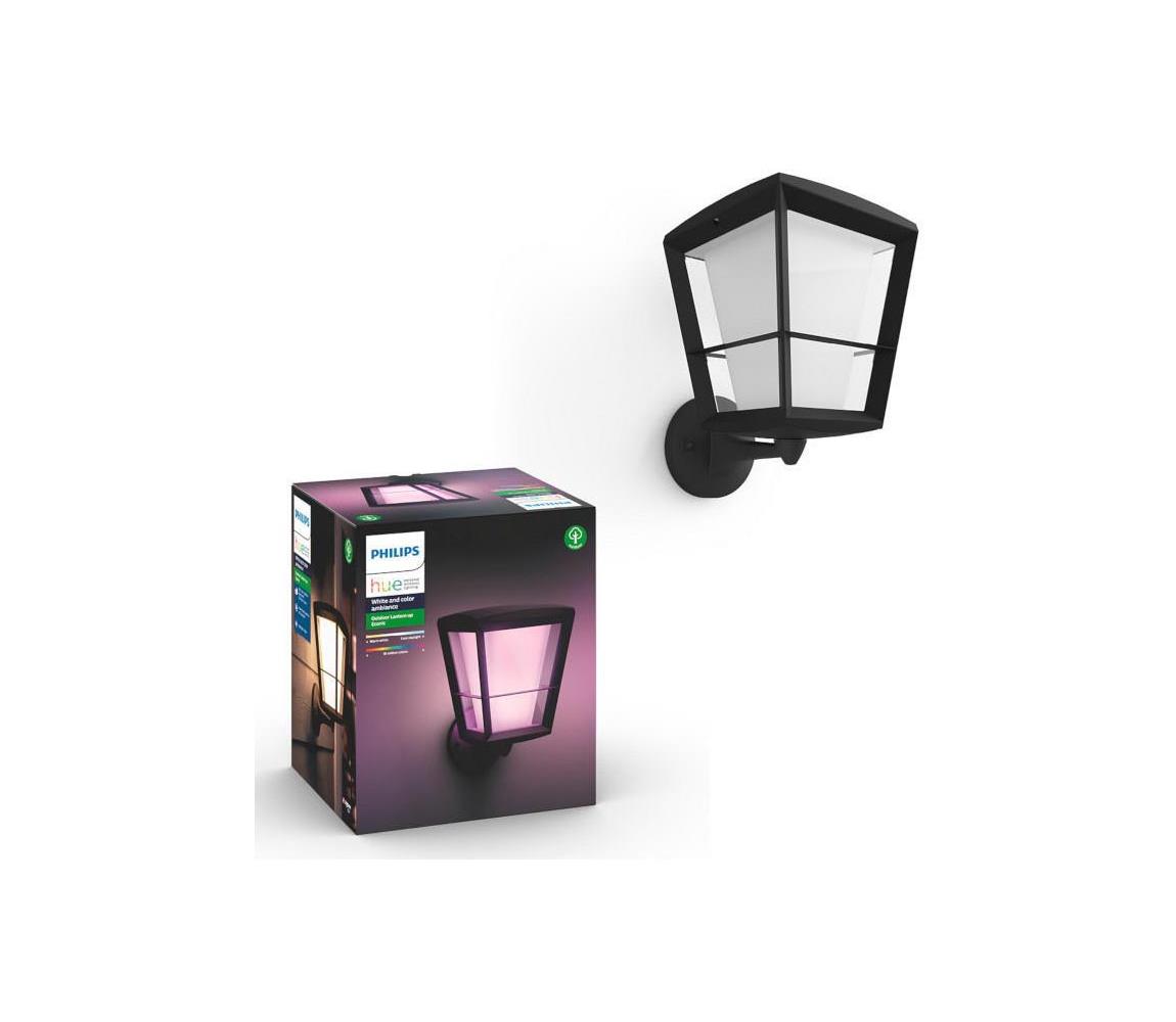 Philips 17439/30/P7-LED RGBW Oświetlenie zewnętrzne Hue ECONIC LED/15W/230V IP44