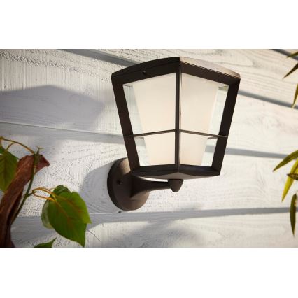 Philips 17439/30/P7 - LED RGB Kinkiet zewnętrzny HUE ECONIC LED/15W/230V IP44