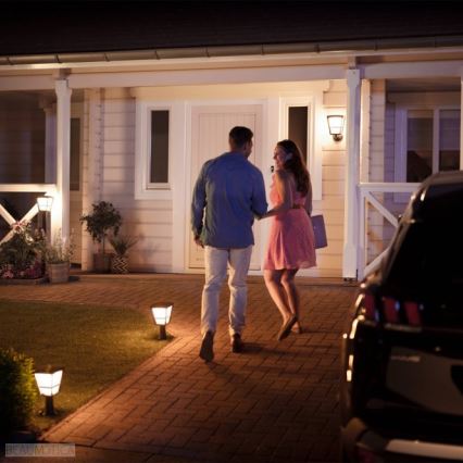 Philips 17439/30/P7 - LED RGB Kinkiet zewnętrzny HUE ECONIC LED/15W/230V IP44