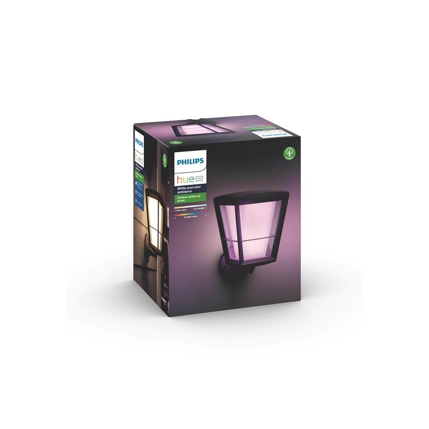 Philips 17439/30/P7 - LED RGB Kinkiet zewnętrzny HUE ECONIC LED/15W/230V IP44