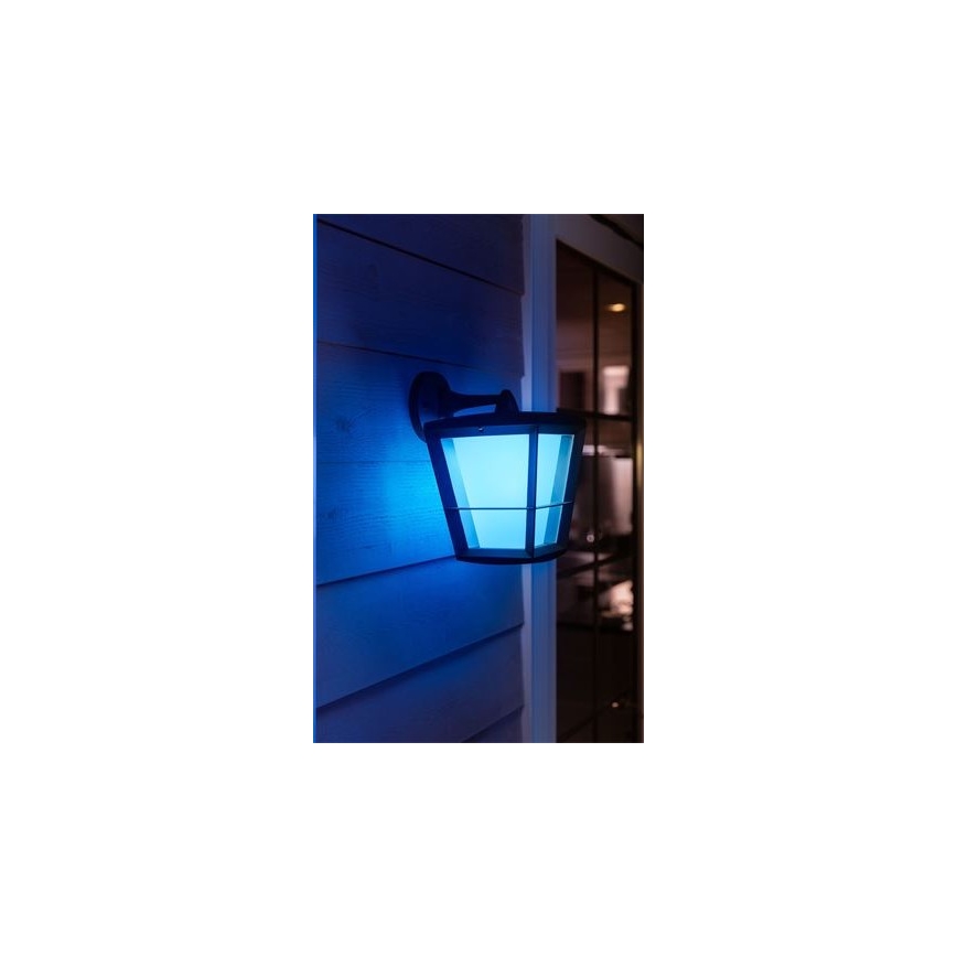 Philips 17440/30/P7 - LED RGB Kinkiet zewnętrzny HUE ECONIC LED/15W/230V IP44