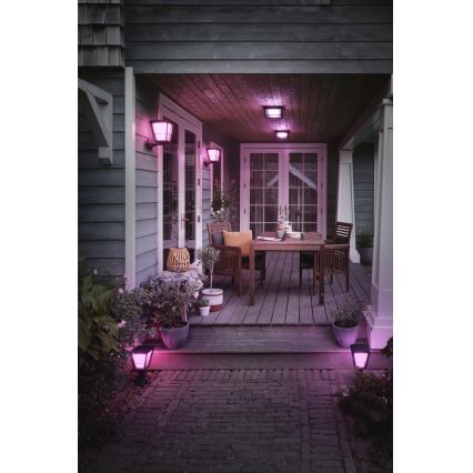 Philips 17441/30/P7 - LED RGB Lampa zewnętrzna HUE ECONIC LED/15W/230V IP44