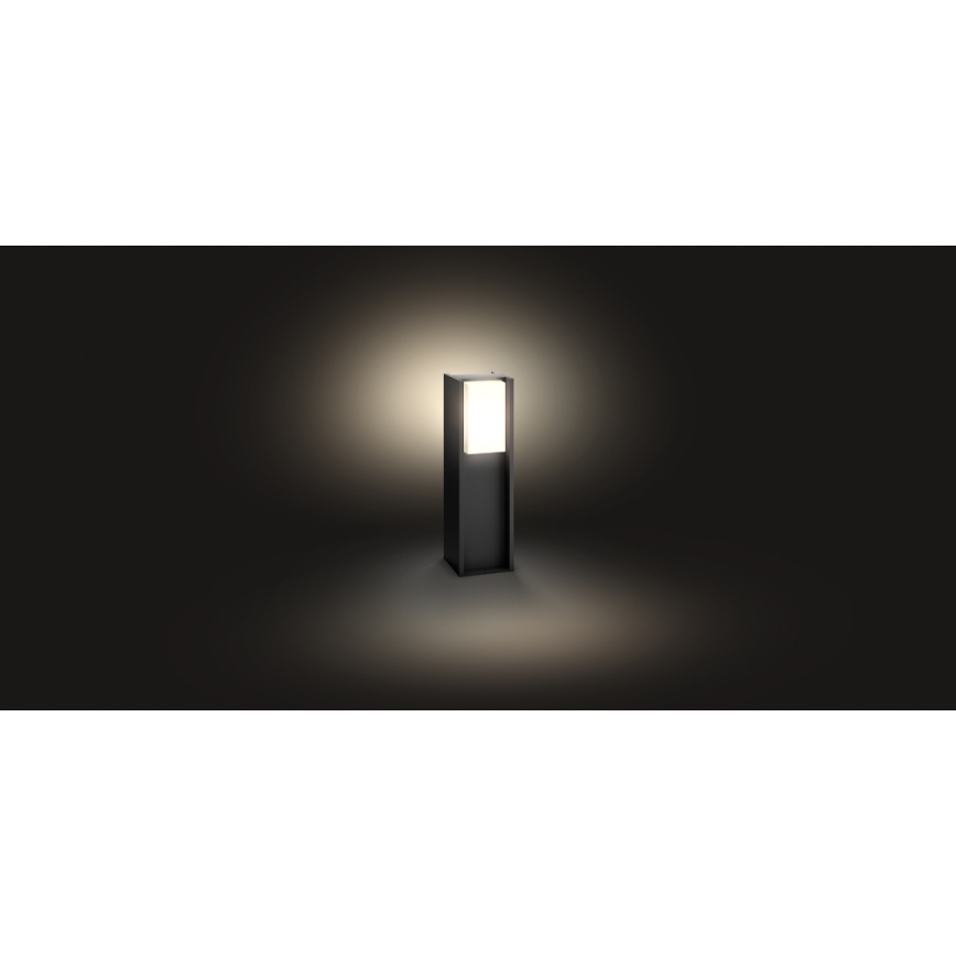 Philips 17447/30/P7 - LED Lampa zewnętrzna HUE WHITE FUZO LED/15W/230V IP44