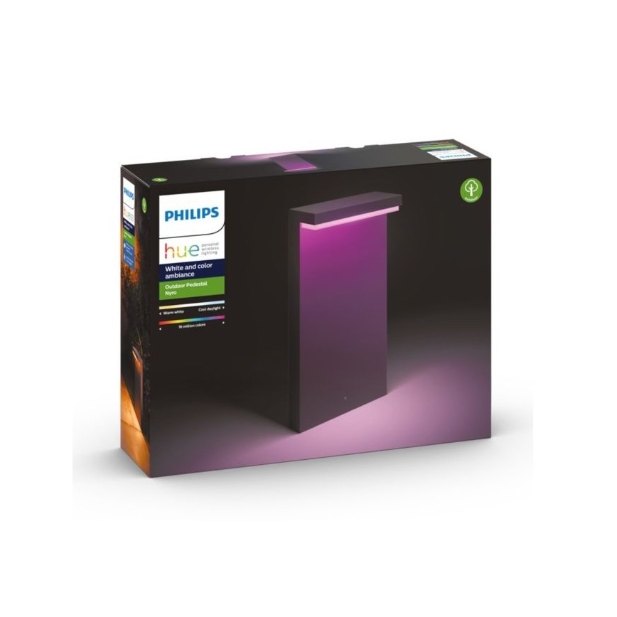 Philips - LED RGBW Ściemnialna lampa zewnętrzna Hue NYRO LED/13,5W/230V 2000-6500K IP44