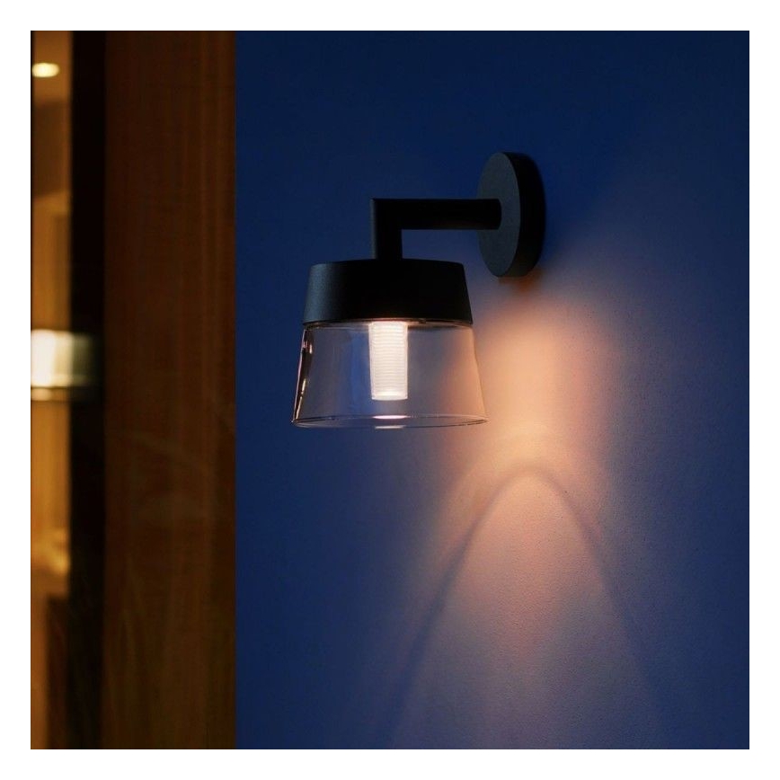 Philips - LED RGBW Ściemnialny kinkiet zewnętrzny Hue ATTRACT LED/8W/230V 2000-6500K IP44