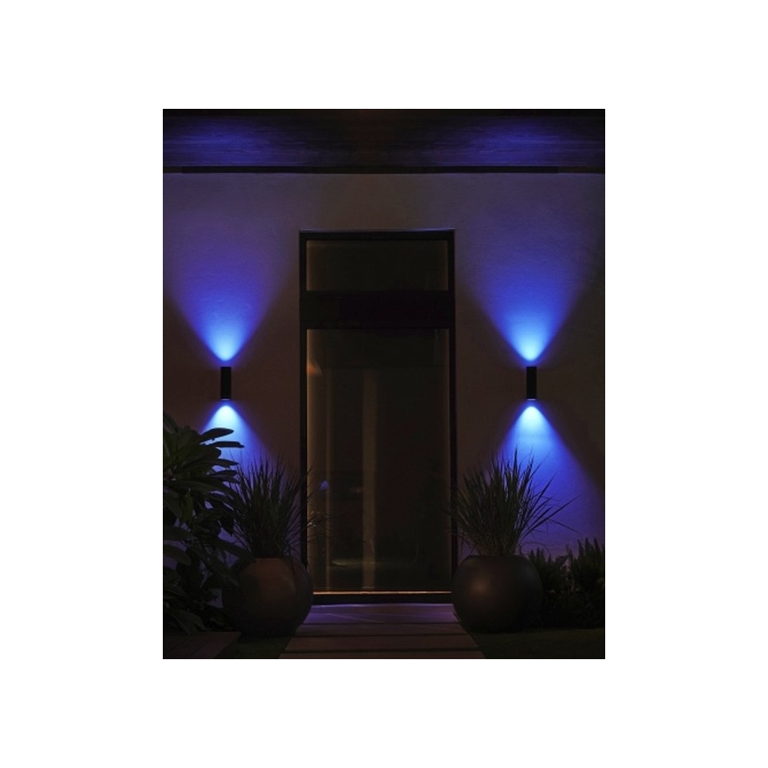 Philips - LED RGB Oświetlenie zewnętrzne Hue APPEAR 2xLED/8W/230V IP44