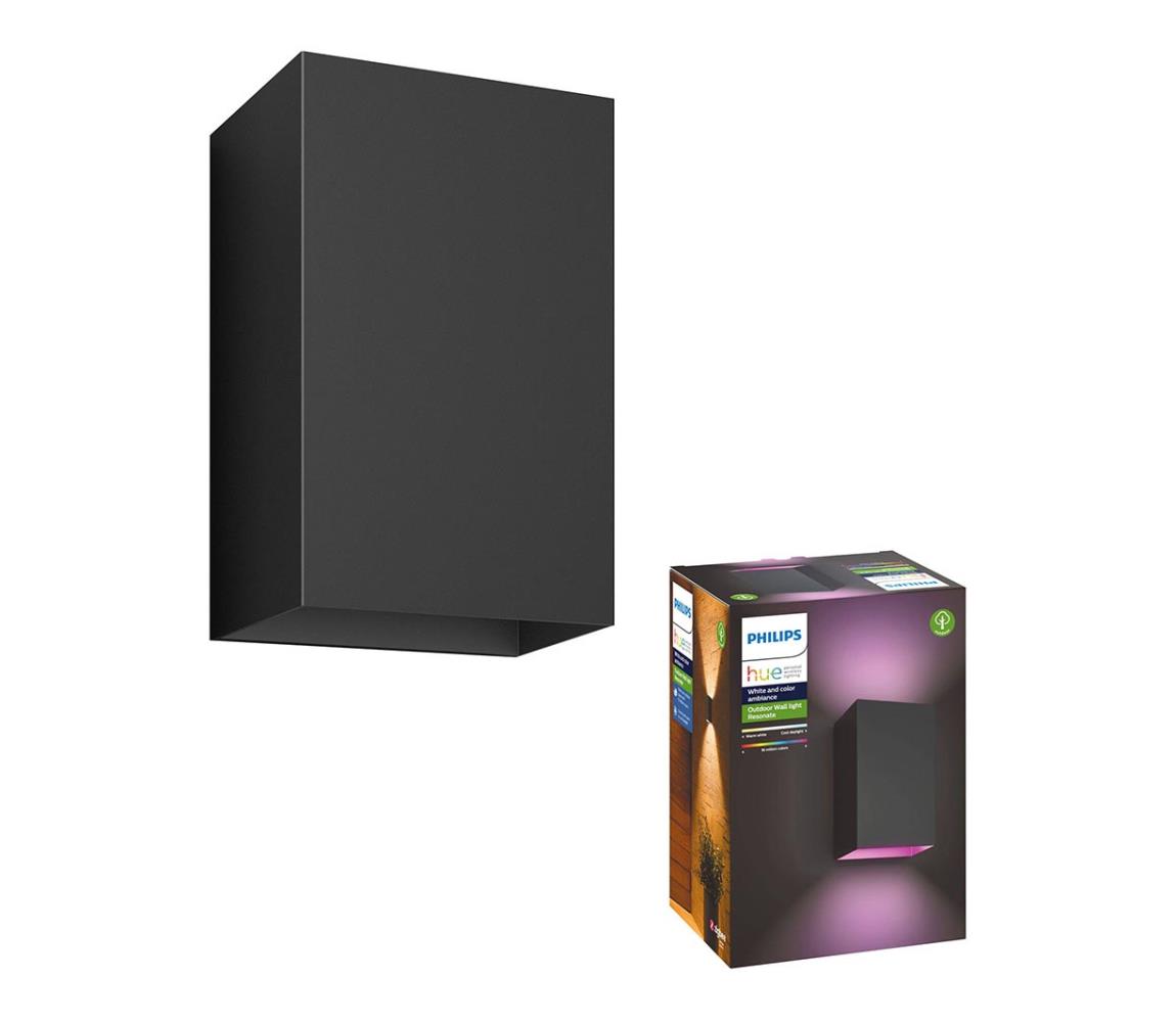 Philips 17464/30/P7 - LED RGB Oświetlenie zewnętrzne Hue RESONATE 2xLED/8W/230V IP44