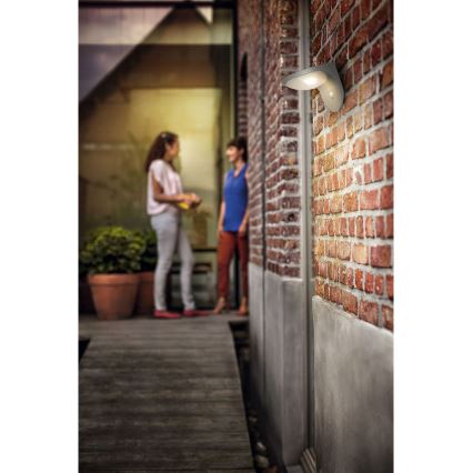 Philips 17808/87/16 - LED Lampa solarna z czujnikiem MYGARDEN DUSK 1xLED/1W/3,7V