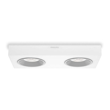 Philips 31212/31/16 - LED Reflektor punktowy INSTYLE QUINE 2xLED/4,5W/230V