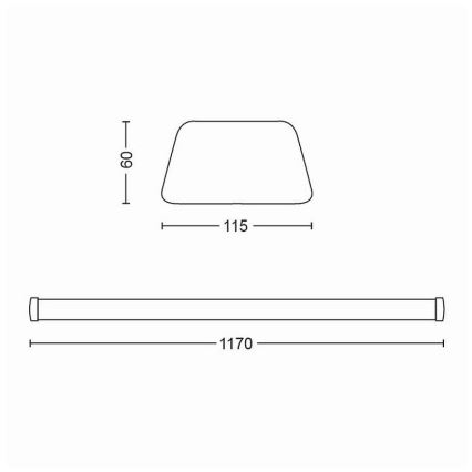 Philips - LED Oświetlenie blatu kuchennego LED/50W/230V 4000K