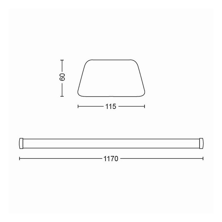 Philips - LED Oświetlenie blatu kuchennego LED/50W/230V 4000K