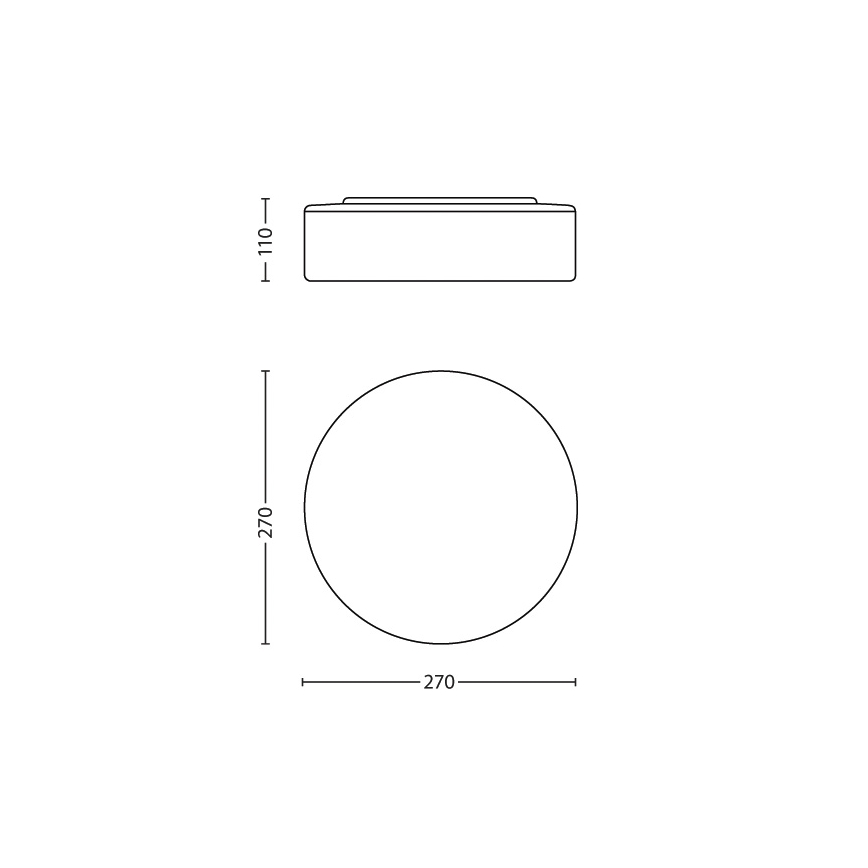 Philips 32081/31/16 - Oświetlenie łazienkowe MYBATHROOM POOL 1xE27/20W/230V