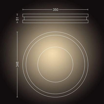 Philips - LED Oświetlenie ściemnialne Hue BEING LED/27W/230V + pilot