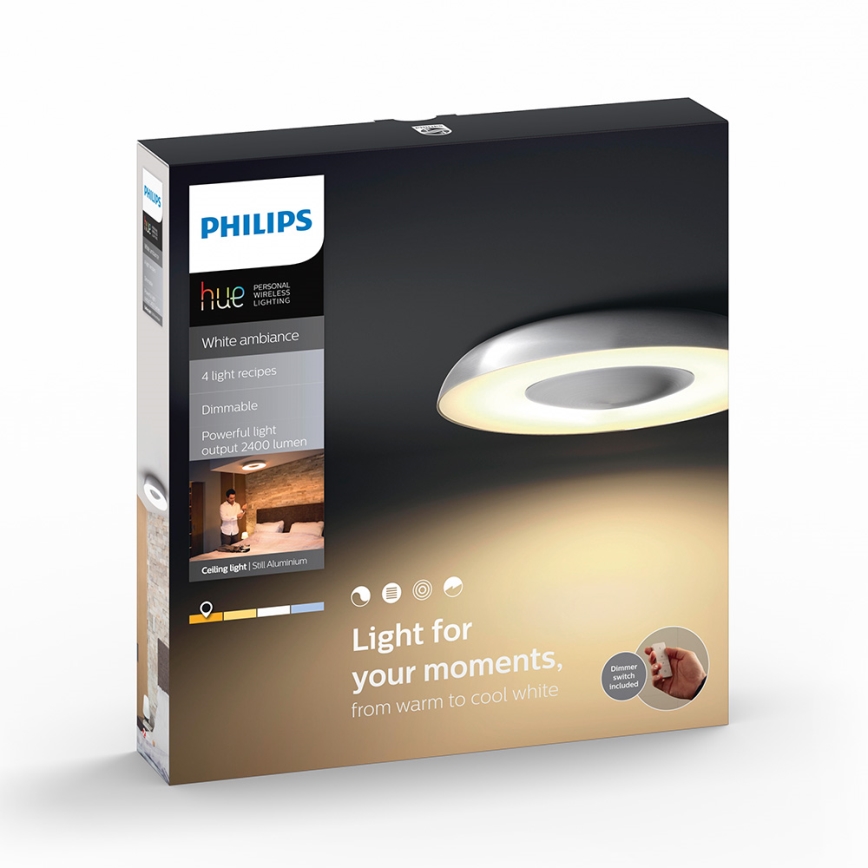 Philips 32613/48/P7 - LED Lampa sufitowa STILL HUE LED/32W/230V